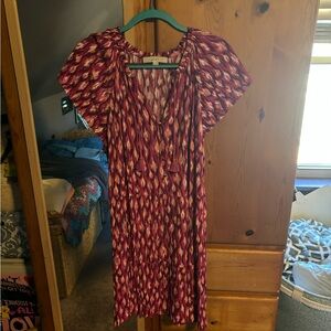 Bright colored dress